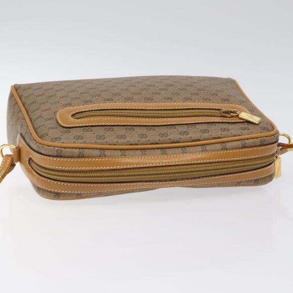 GUCCI Micro GG Supreme Shoulder Bag Pvc Beige Gold 007 113 007 113 - Picture 6 of 16